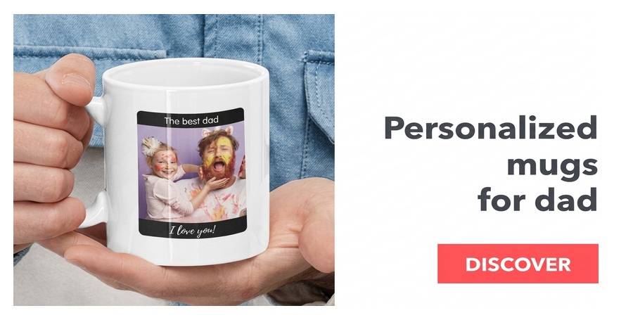 Personalisierte Tassen für Papa