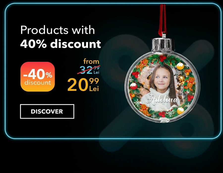 Personalisierte Geschenke mit 40 % Rabatt – Black Friday