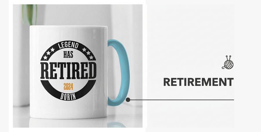 Geschenke zum Ruhestand