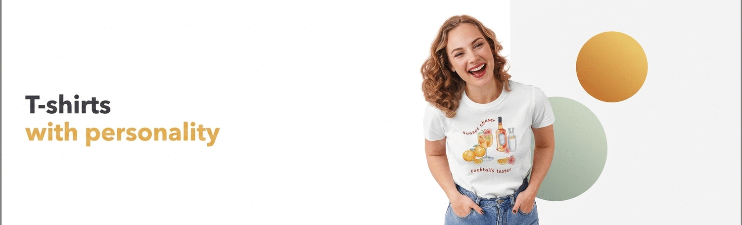 T-Shirts mit Charakter
