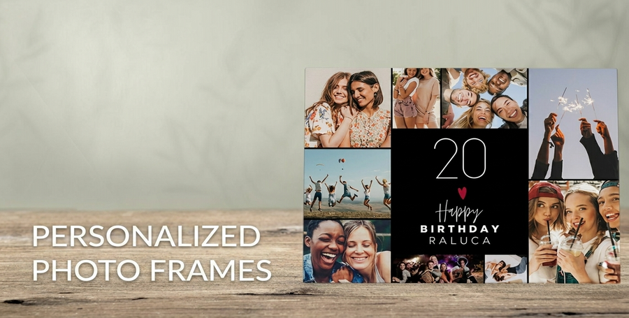 Personalisierte Fotorahmen