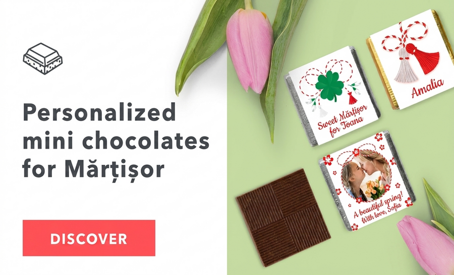 Personalisierte Mini-Pralinen