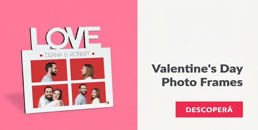 Fotorahmen zum Valentinstag
