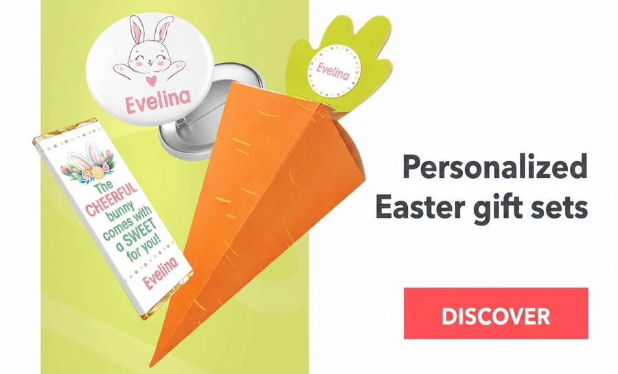 Personalisierte Oster-Geschenksets