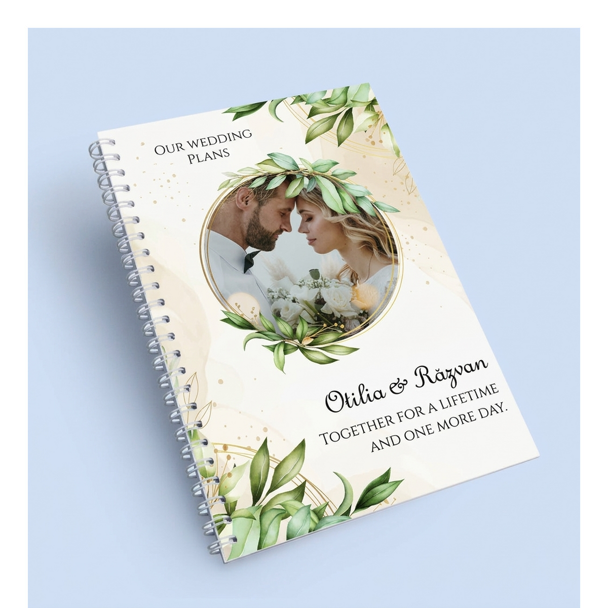 Personalisierte Notizbücher für die Hochzeit