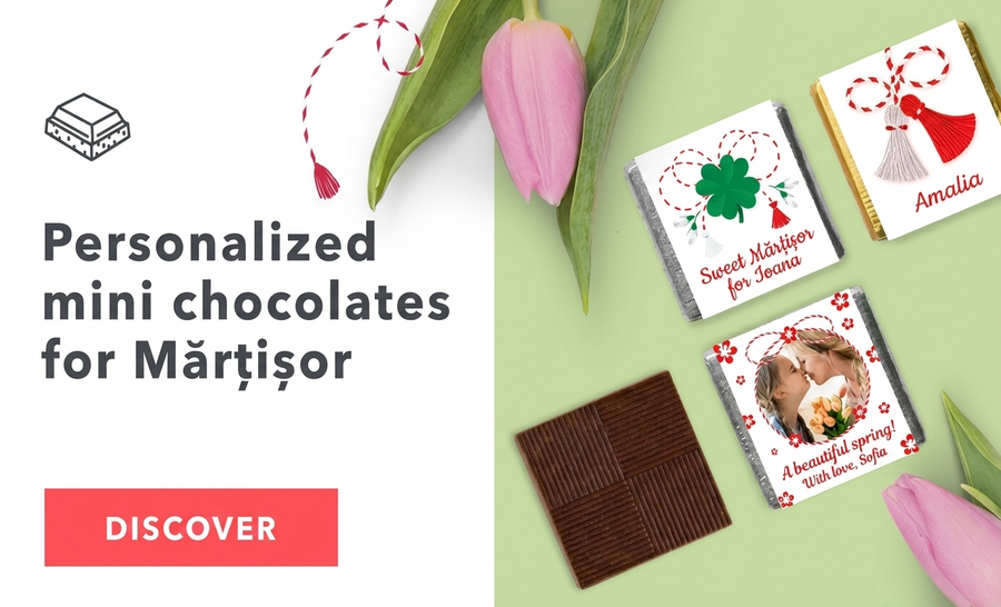 Personalisierte Mini-Pralinen