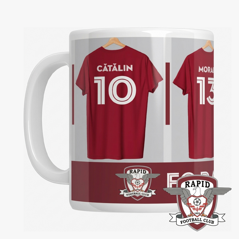 Personalisierte Tassen unter offizieller Lizenz – FC Rapid 1923