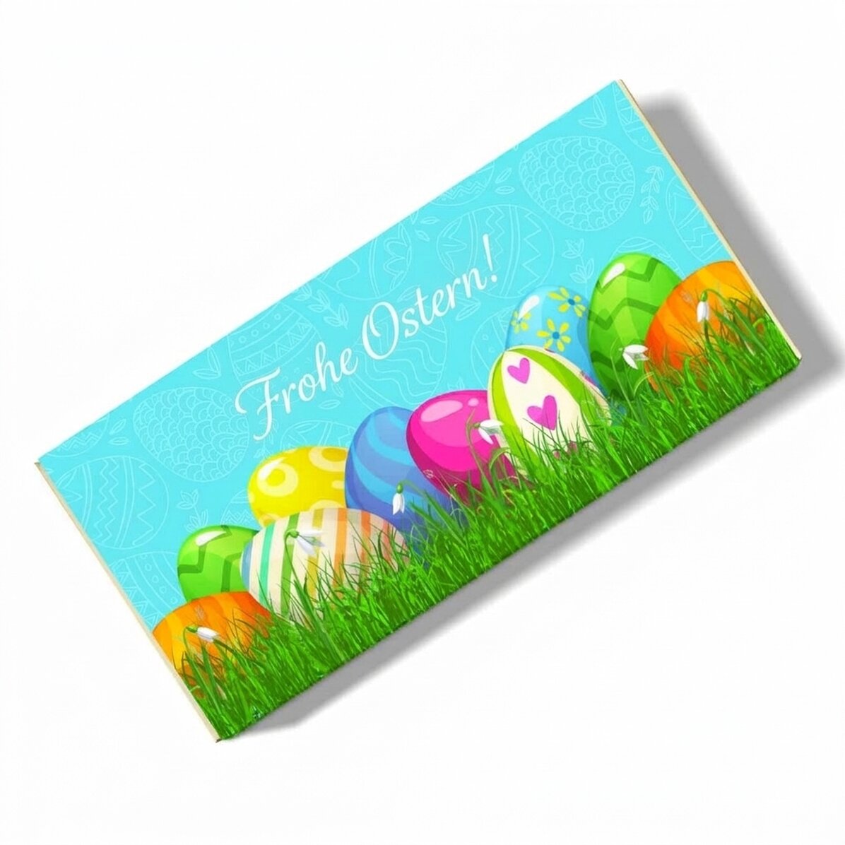Personalisierte Schokolade mit Aufdruck – Frohe Ostern