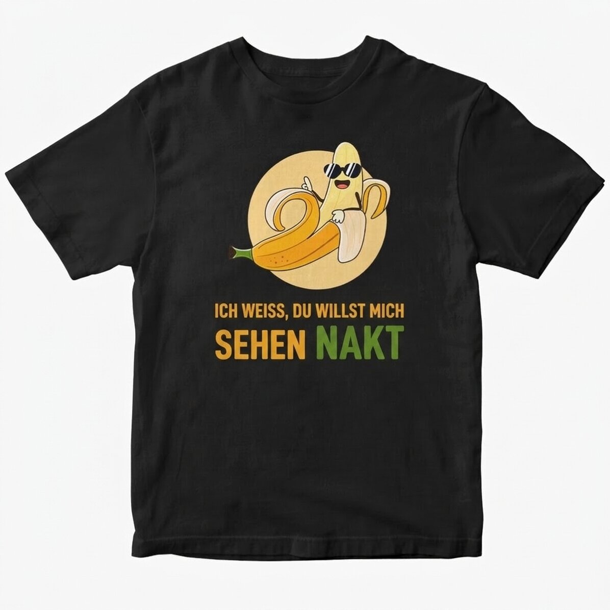 Personalisiertes T-Shirt mit Aufdruck – Naked Banana