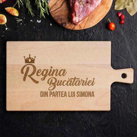 Maßgeschneidertes Schneidebrett – Queen of the Kitchen