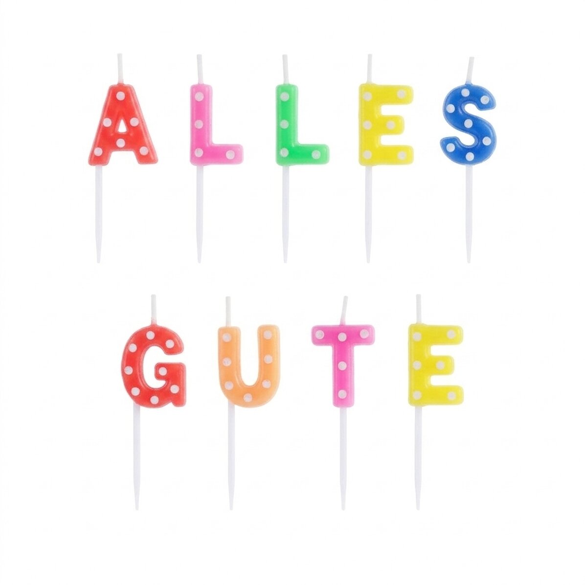 Tortenkerzen – „Happy Birthday“-Set