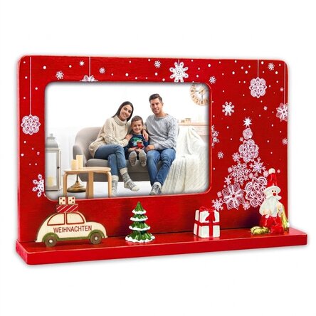Weihnachts-Fotorahmen – Modell Albus