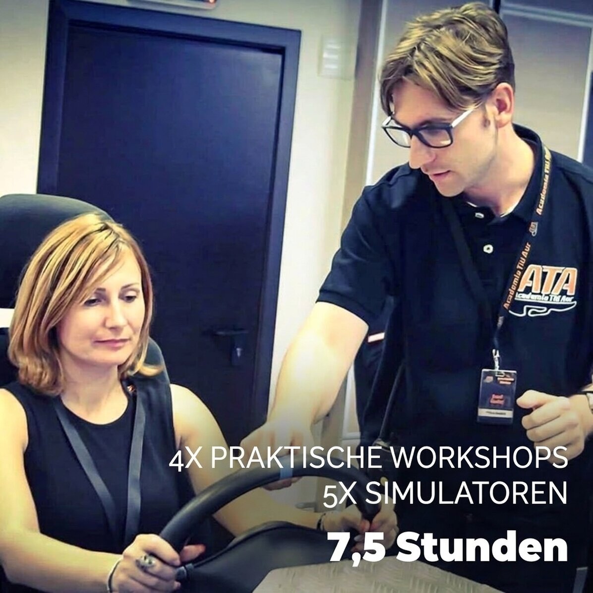 Kurs „Defensives Fahren – Stufe 1“ an der Titi Aur Akademie