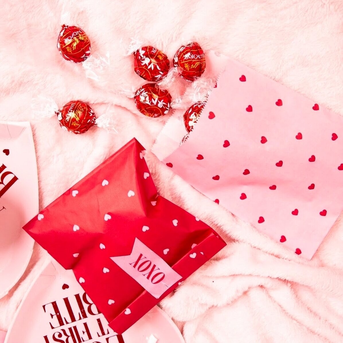 Geschenkbeutel-Set – Love is in the air