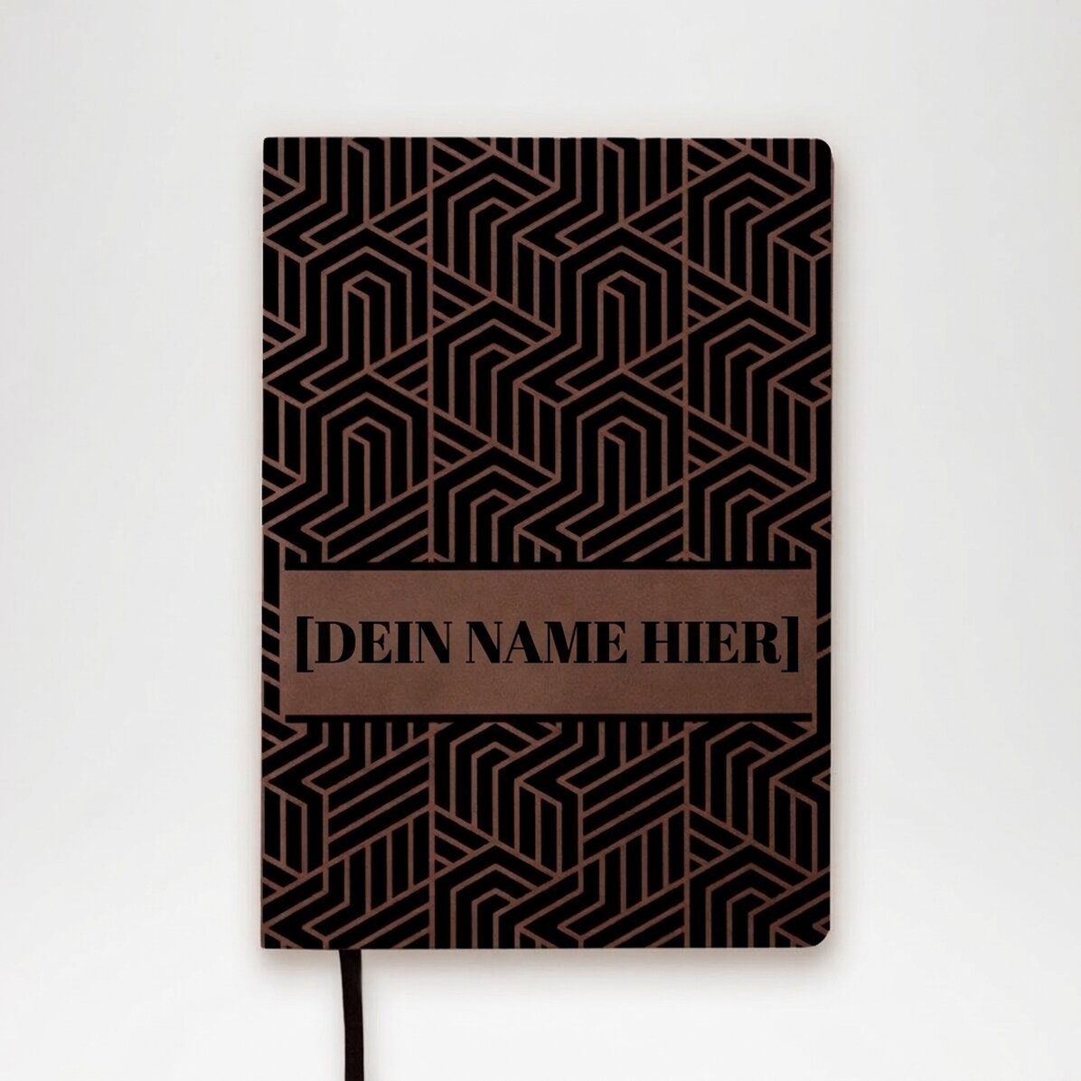 Personalisierter Leder-Terminkalender mit Namen – Elegantes Modell
