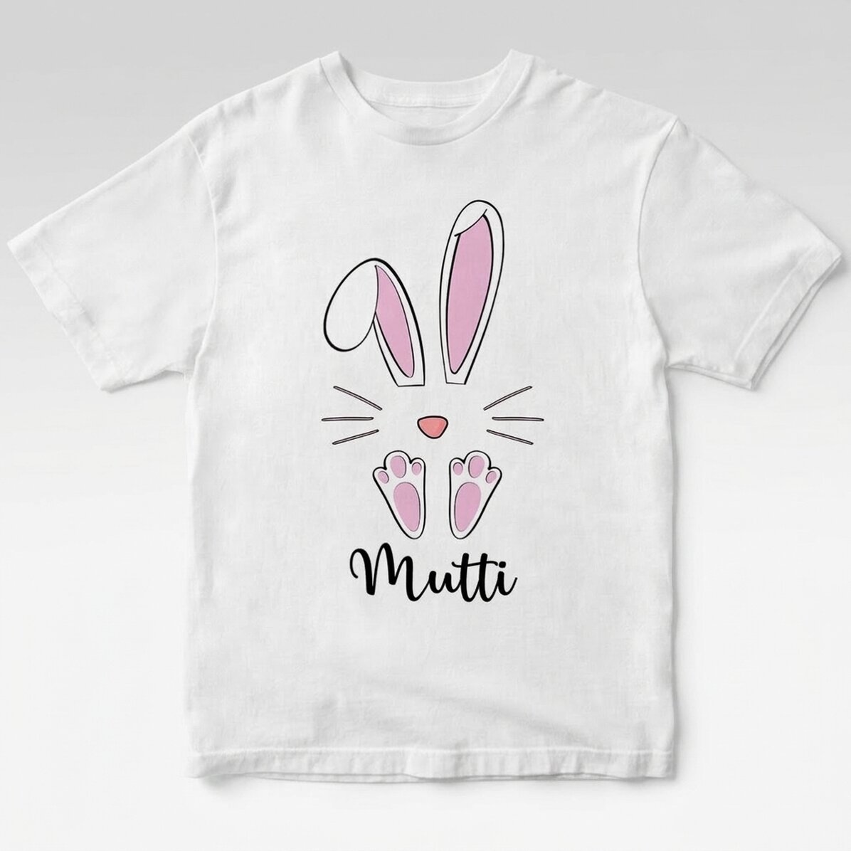 Personalisiertes T-Shirt mit Aufdruck – Hase