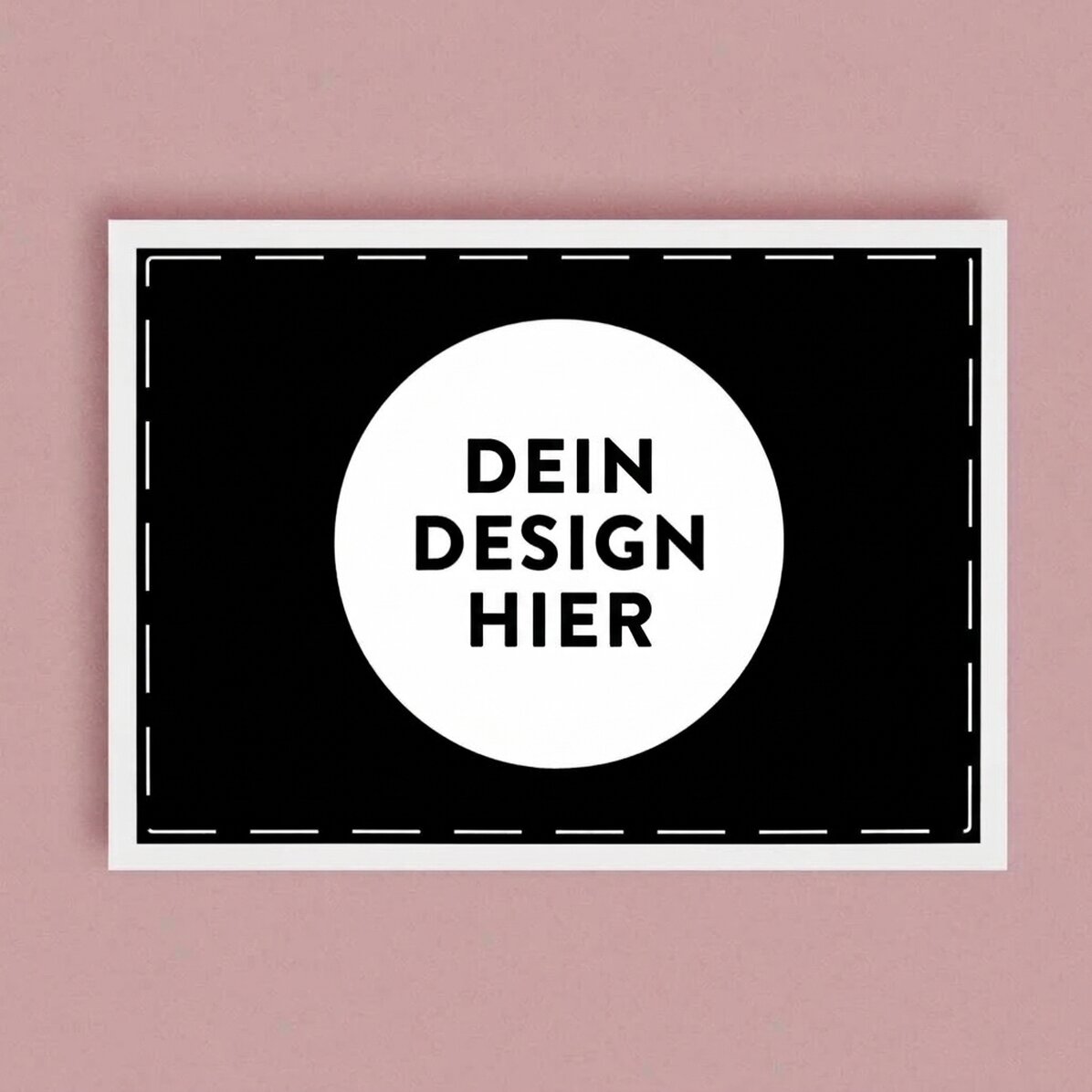 Individuell gestaltetes Bild mit deiner Grafik – Querformat