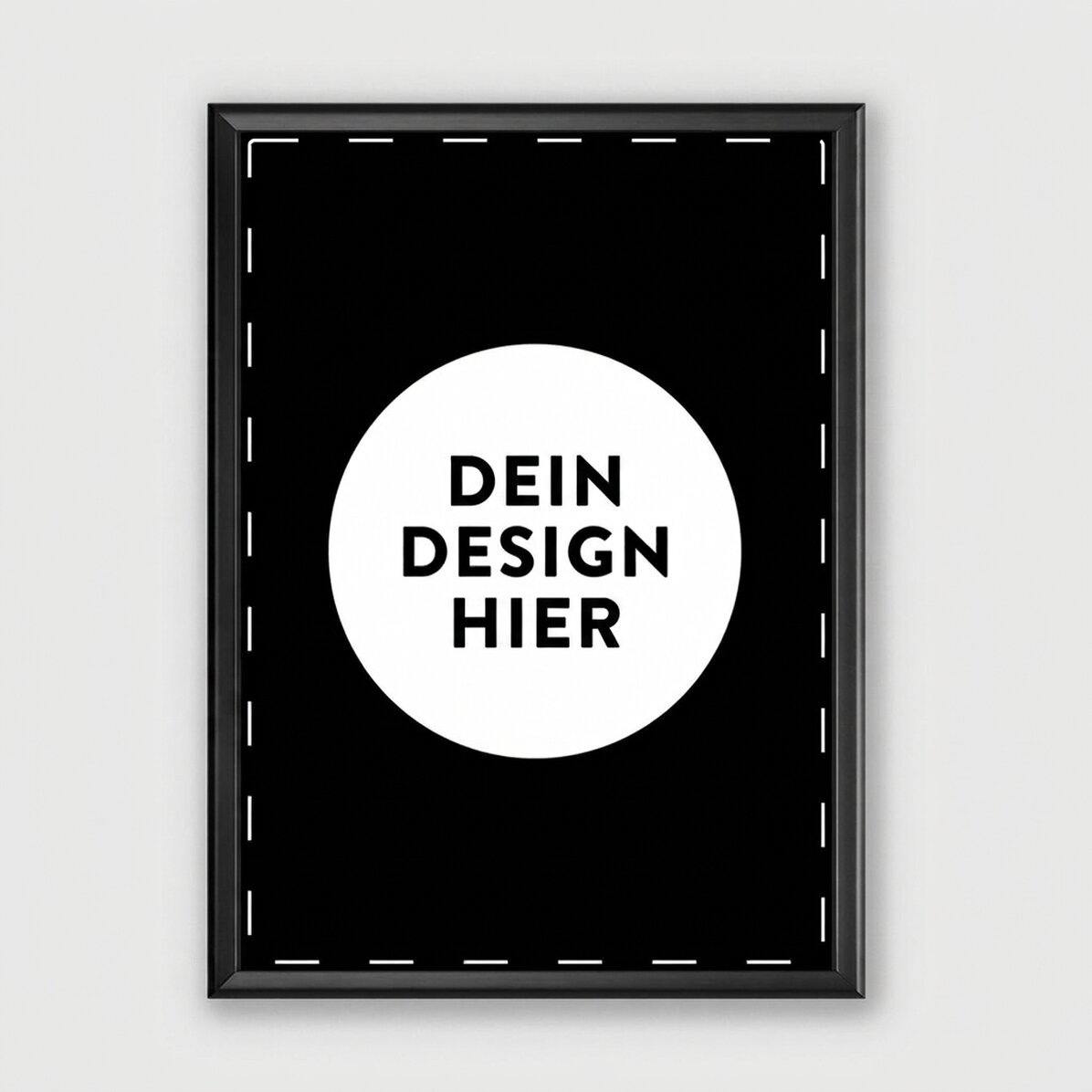 Individuell gestaltetes Bild mit deiner Grafik – Porträt