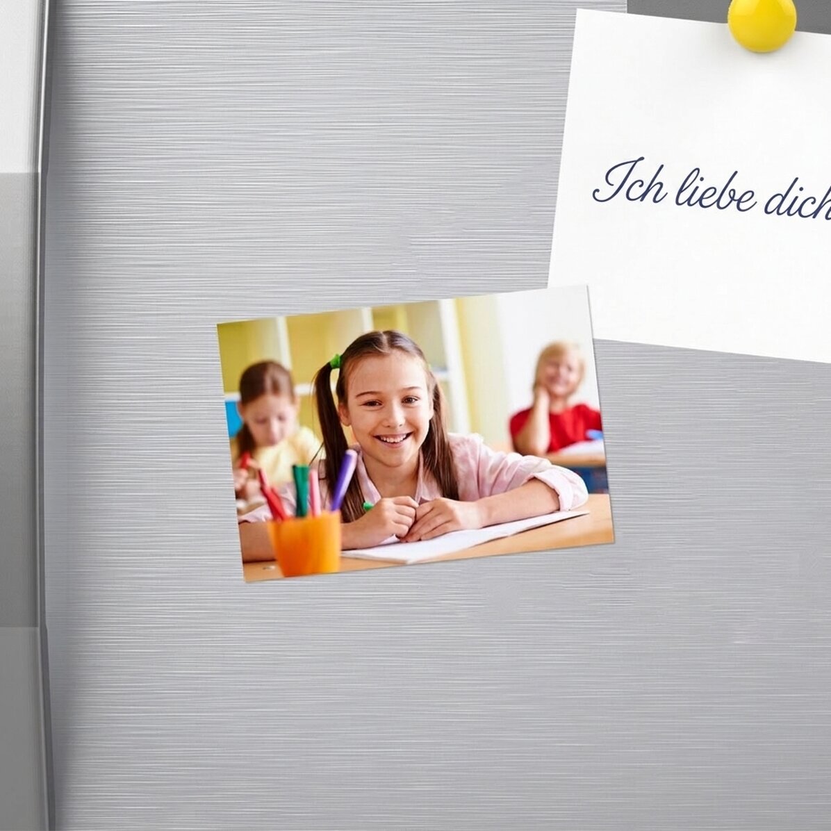 Individuell gestalteter Magnet (10 x 7 cm) mit einem Foto