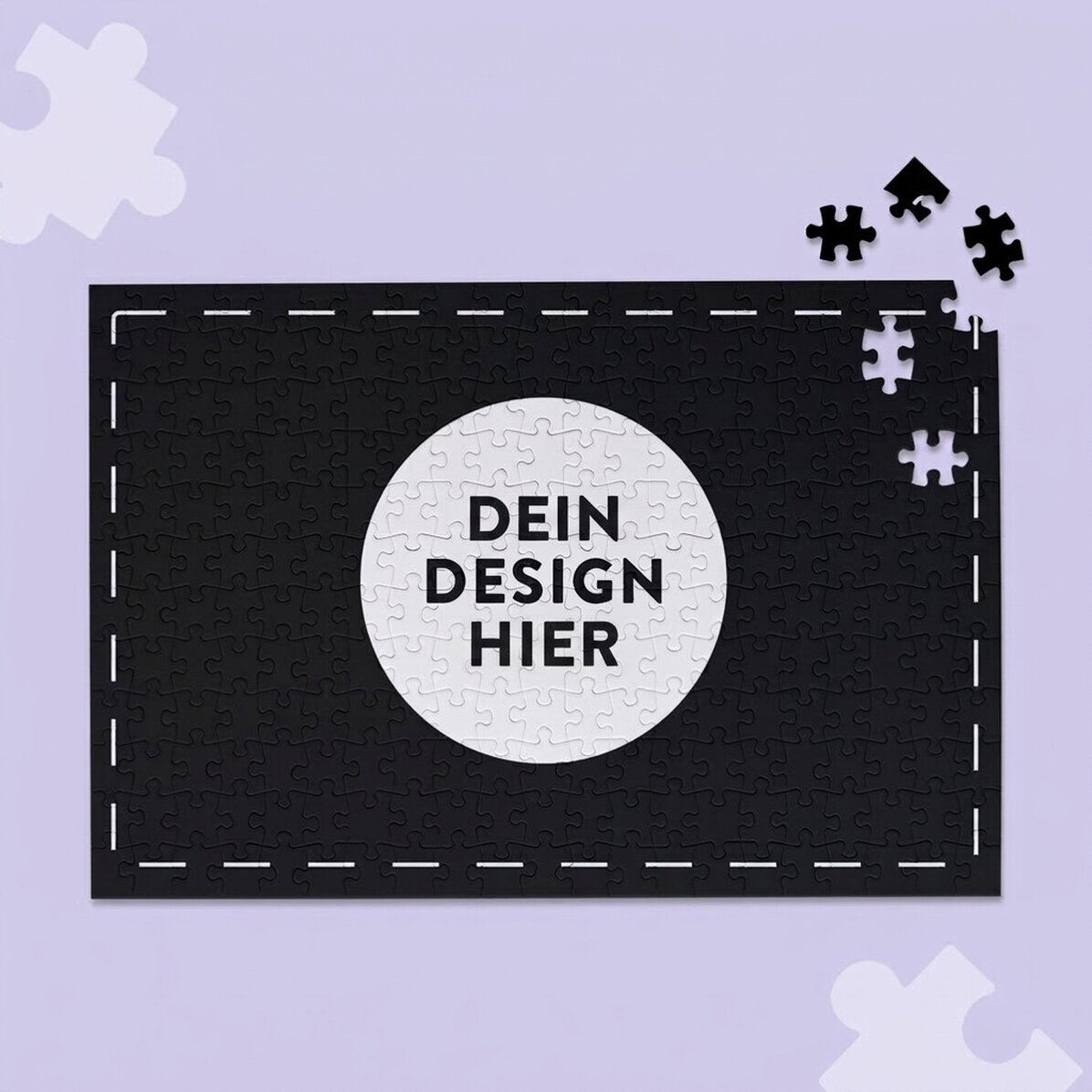 Individuell gestaltetes Puzzle mit deinem Motiv, 36 x 24 cm