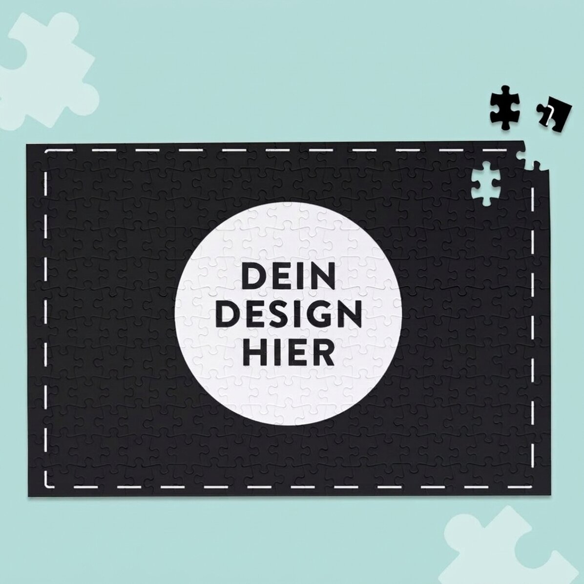 Individuell gestaltetes Puzzle mit deinem Motiv, 40 x 28,5 cm