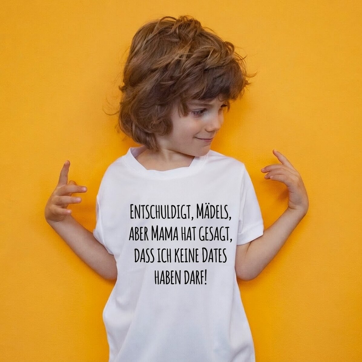 Personalisiertes Sport-T-Shirt für Kinder mit Aufdruck