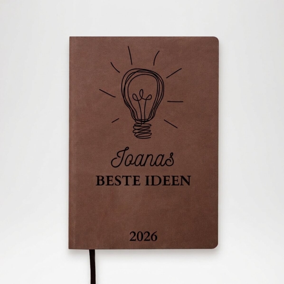 Personalisierter Leder-Terminkalender mit Text – Meine Ideen