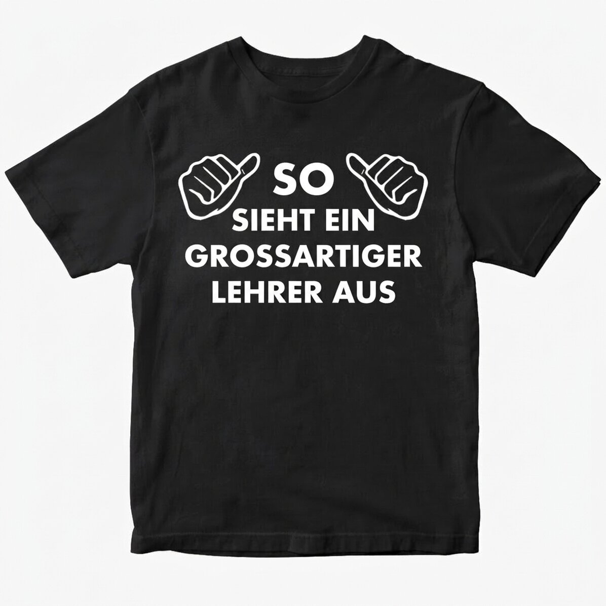 Personalisiertes Baumwoll-T-Shirt mit Aufdruck – So sieht es aus...