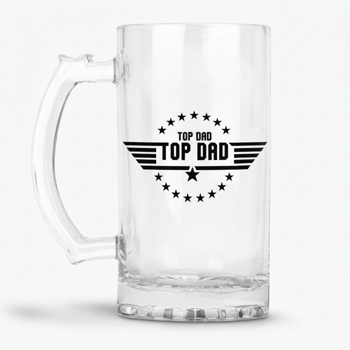 Personalisierter Bierkrug mit Aufdruck – Top Dad