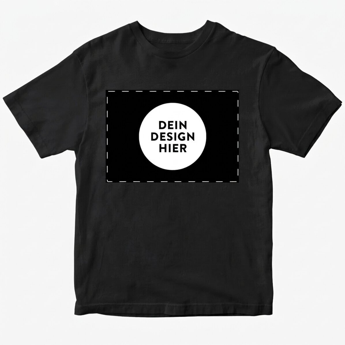 Personalisiertes Baumwoll-T-Shirt mit deinem Landscape-Motiv