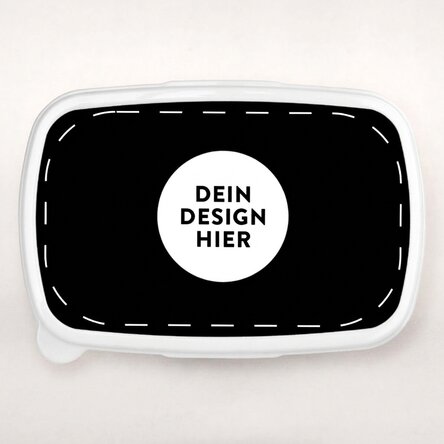 Lunchbox, personalisierte Auflaufform mit deinem Motiv