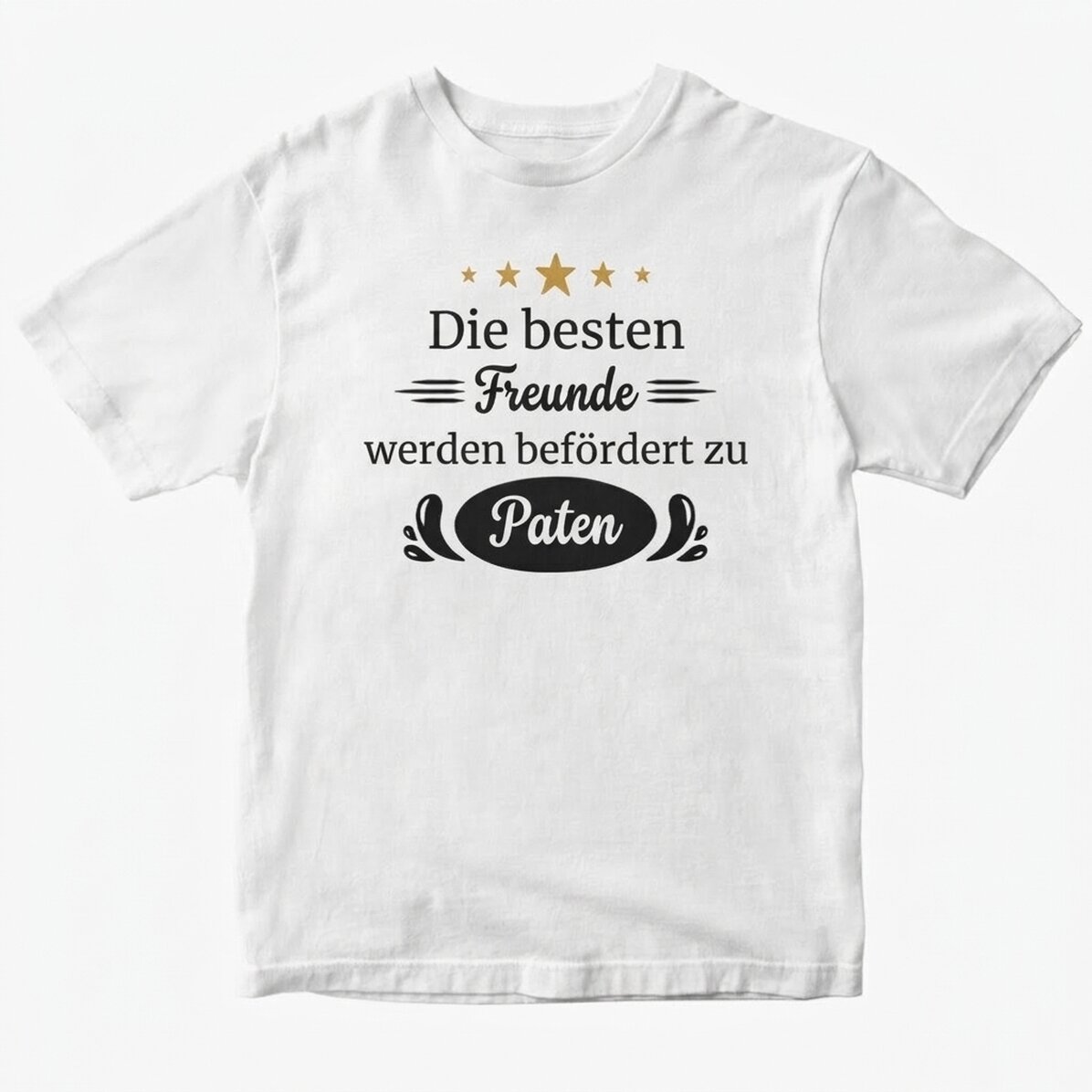 Personalisiertes Baumwoll-T-Shirt mit Aufdruck – Promovati nasi