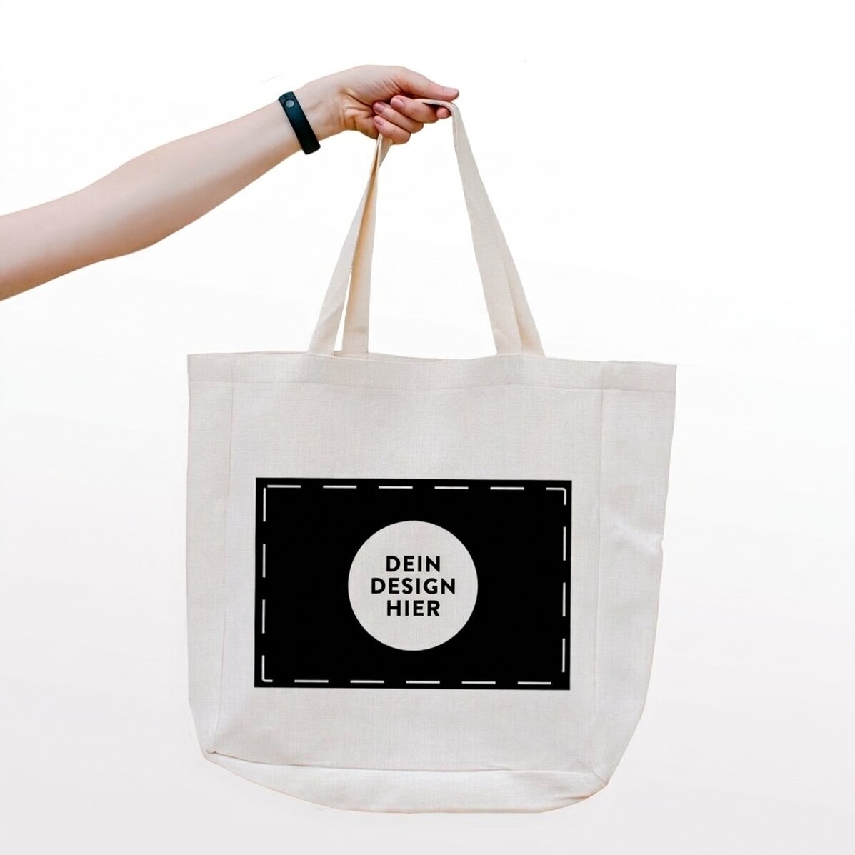 Die personalisierte Strandtasche mit deinem Motiv