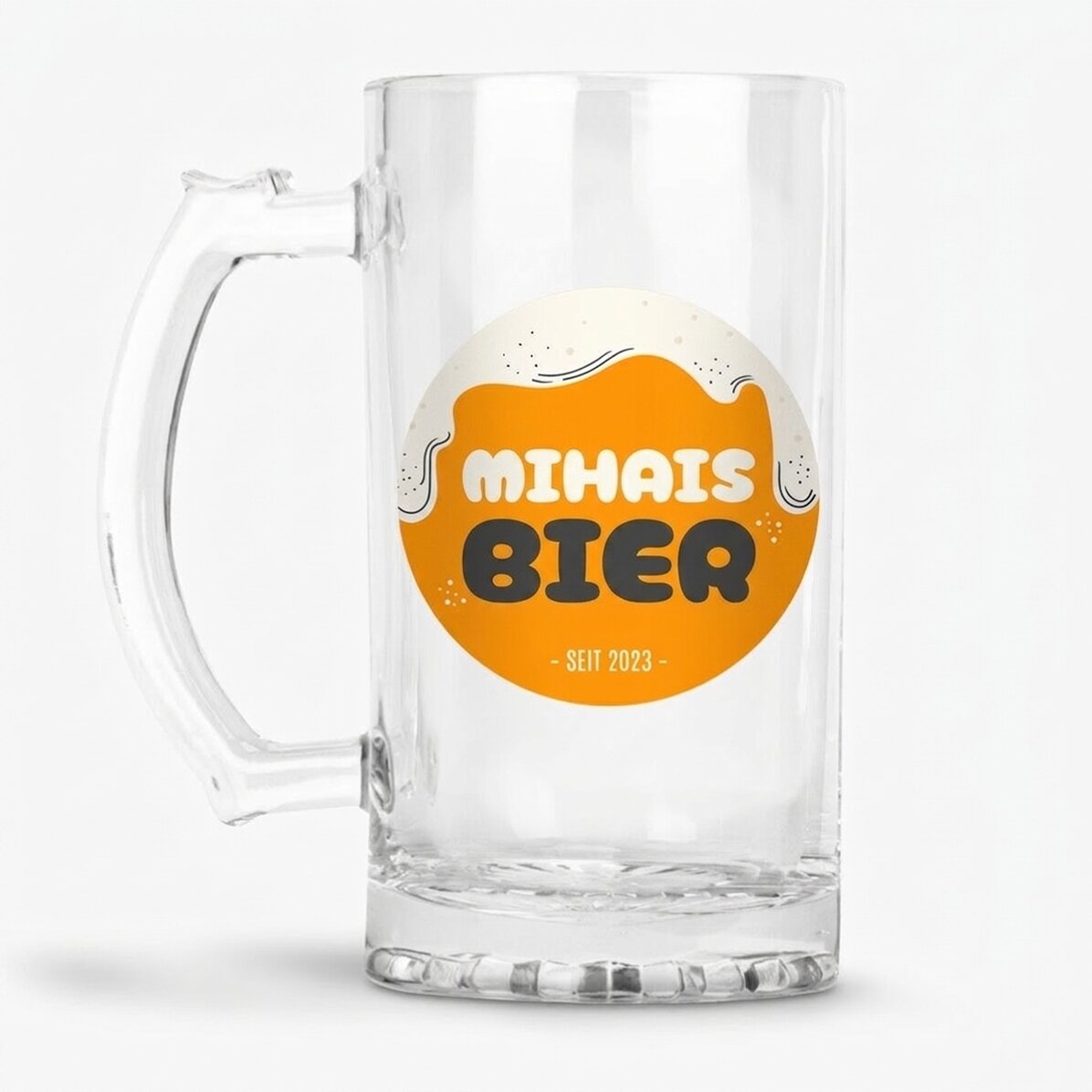 Personalisierter Bierkrug mit Aufdruck – BEER