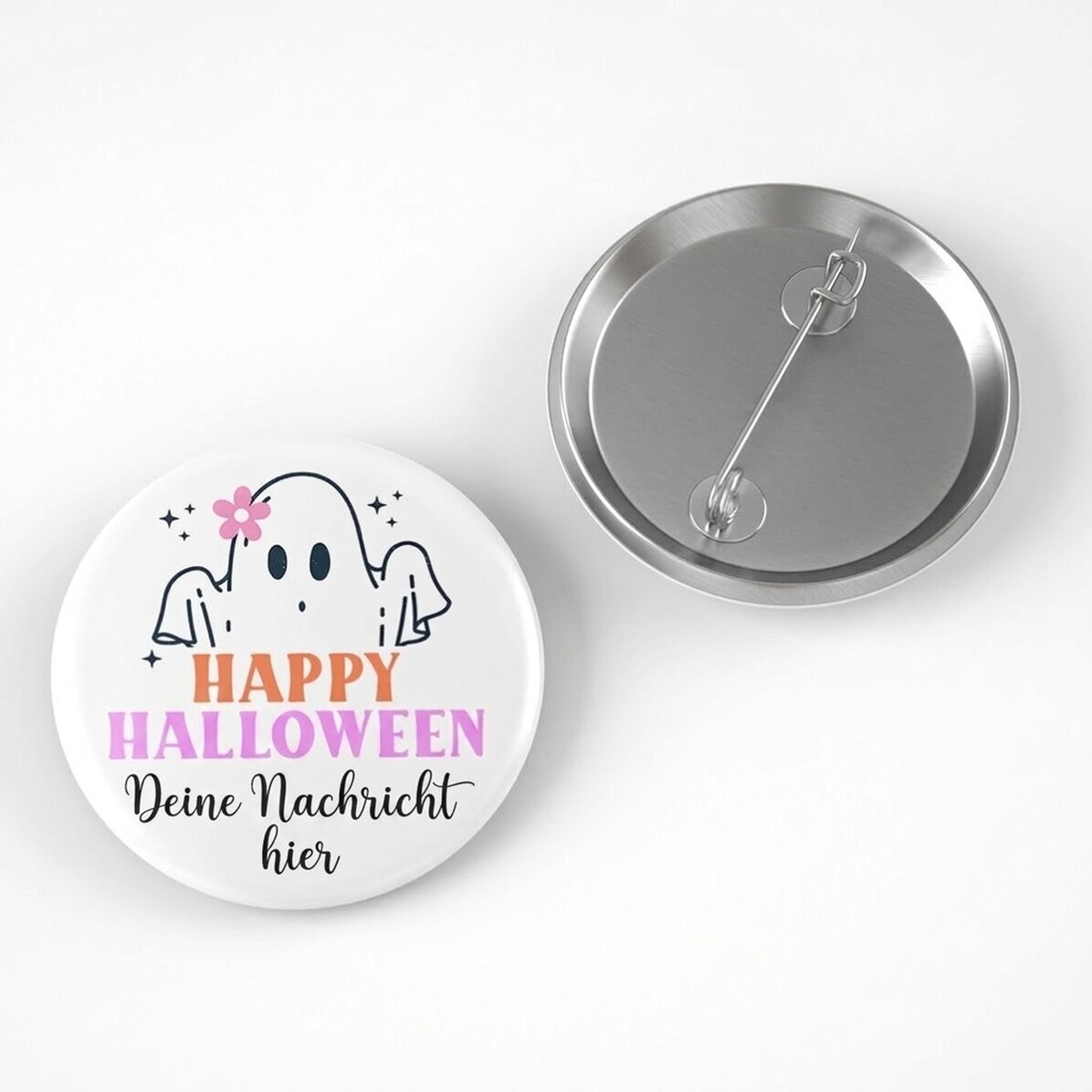 Personalisiertes Namensschild – Niedliches Halloween-Motiv