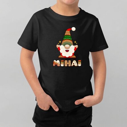 Mit Namen personalisiertes Baumwoll-T-Shirt für Kinder