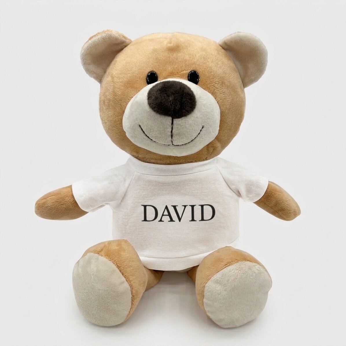 Plus ein personalisierter Teddybär mit Namen