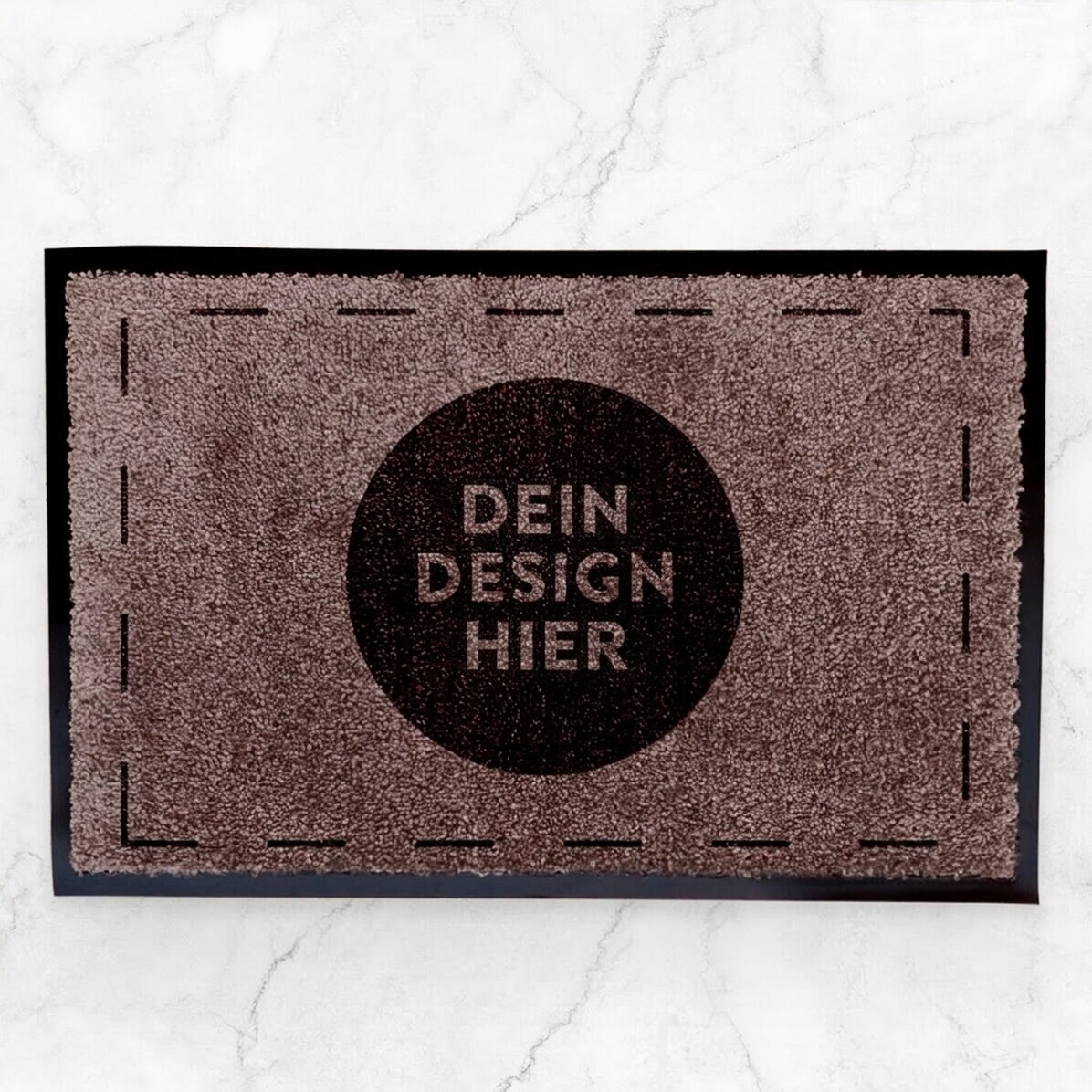Individuell gestaltete Eingangsmatte für den Innenbereich mit deinem Motiv