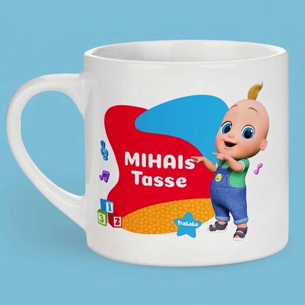 Personalisierter Kinderbecher mit Aufdruck – TraLaLa