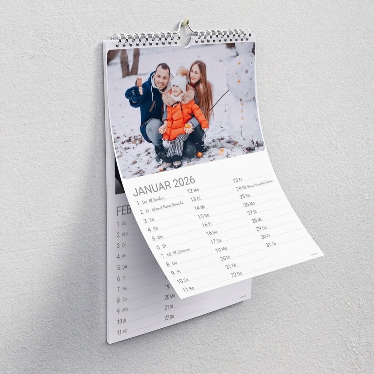 Individuell gestalteter Kalender – mit deinen Fotos