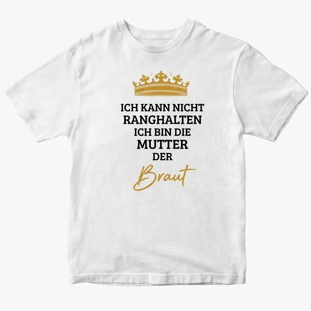 Personalisiertes T-Shirt mit Aufdruck – Keep Calm
