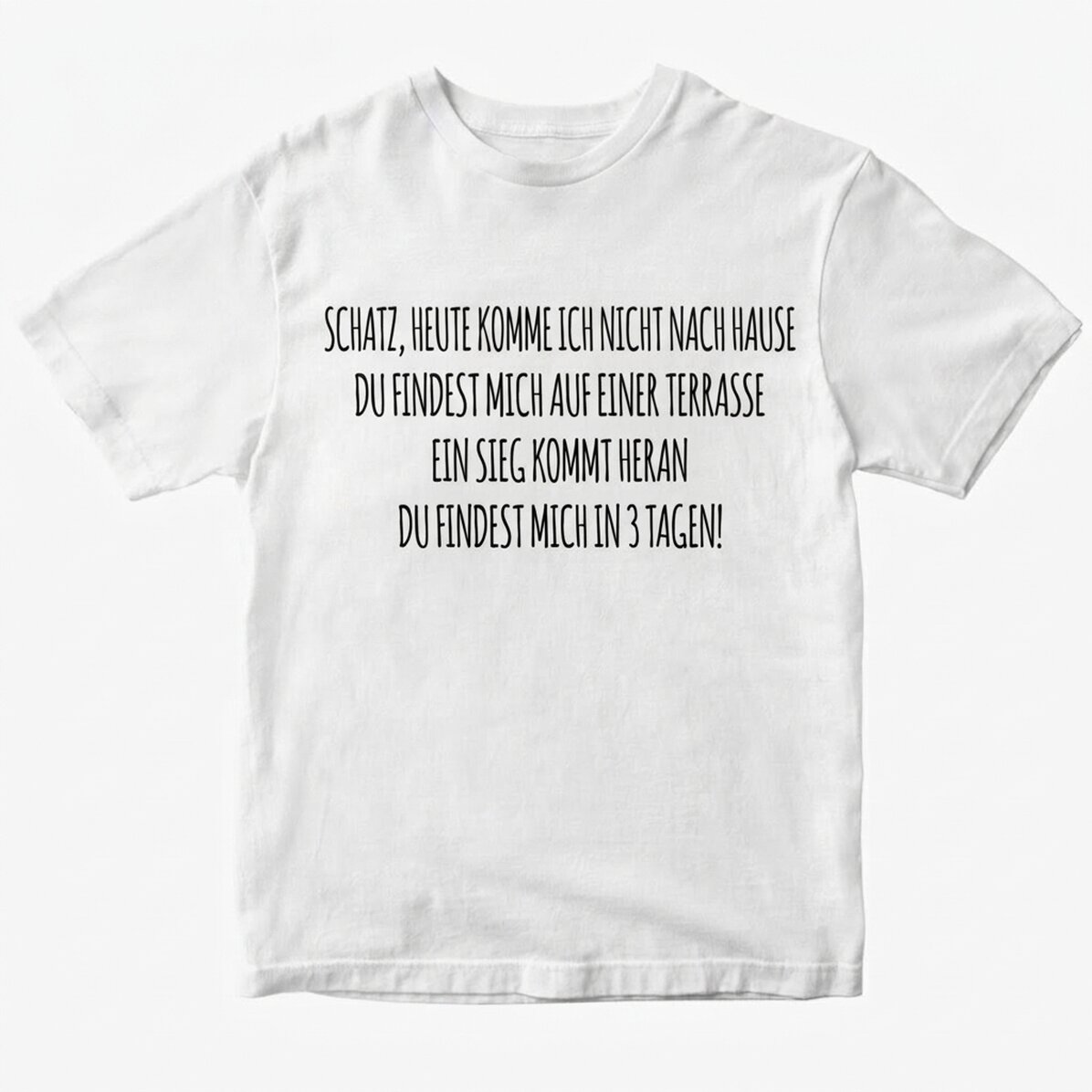 Personalisiertes Baumwoll-T-Shirt mit Aufdruck – Evadare EURO