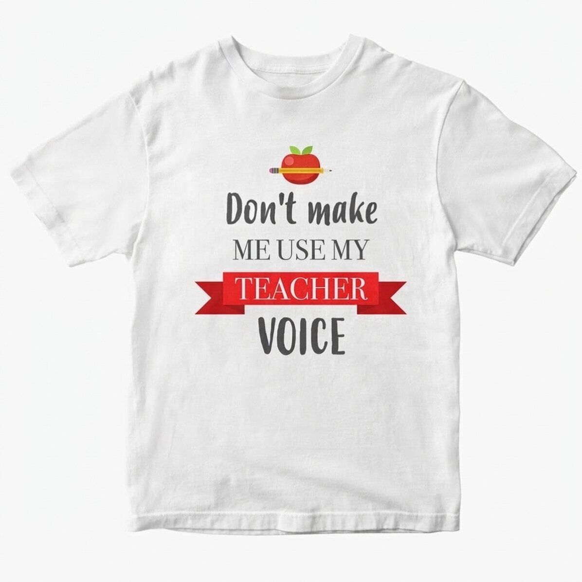 Personalisiertes Baumwoll-T-Shirt mit Aufdruck – „Don