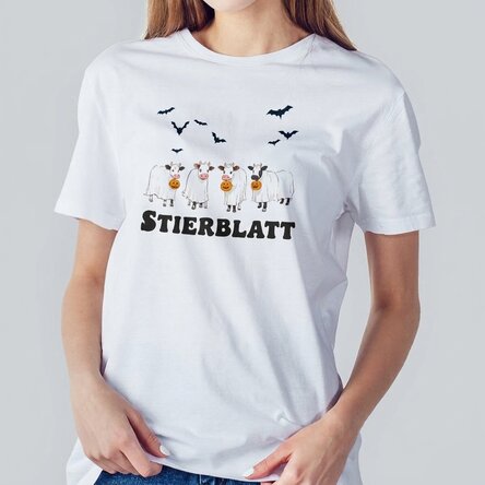 Personalisiertes Baumwoll-T-Shirt mit Aufdruck – BullSheet