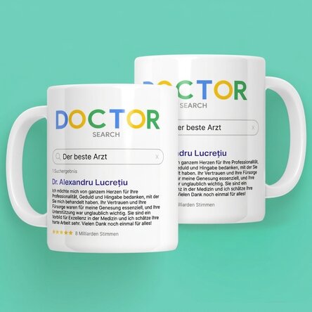 Personalisierte Tasse mit Text – Suche