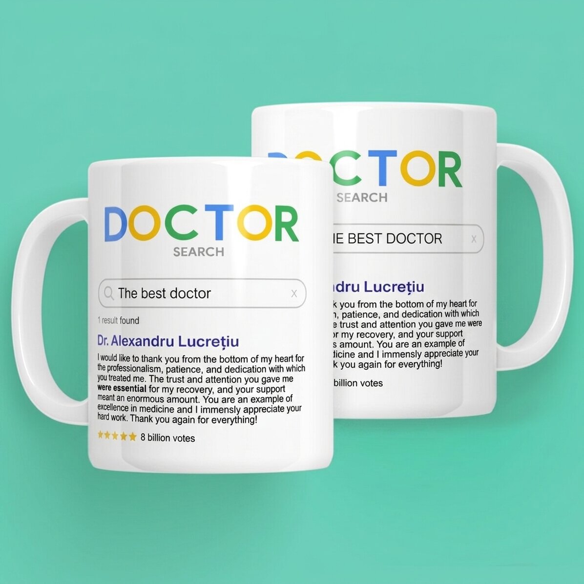 Personalisierte Tasse mit Text – Suche