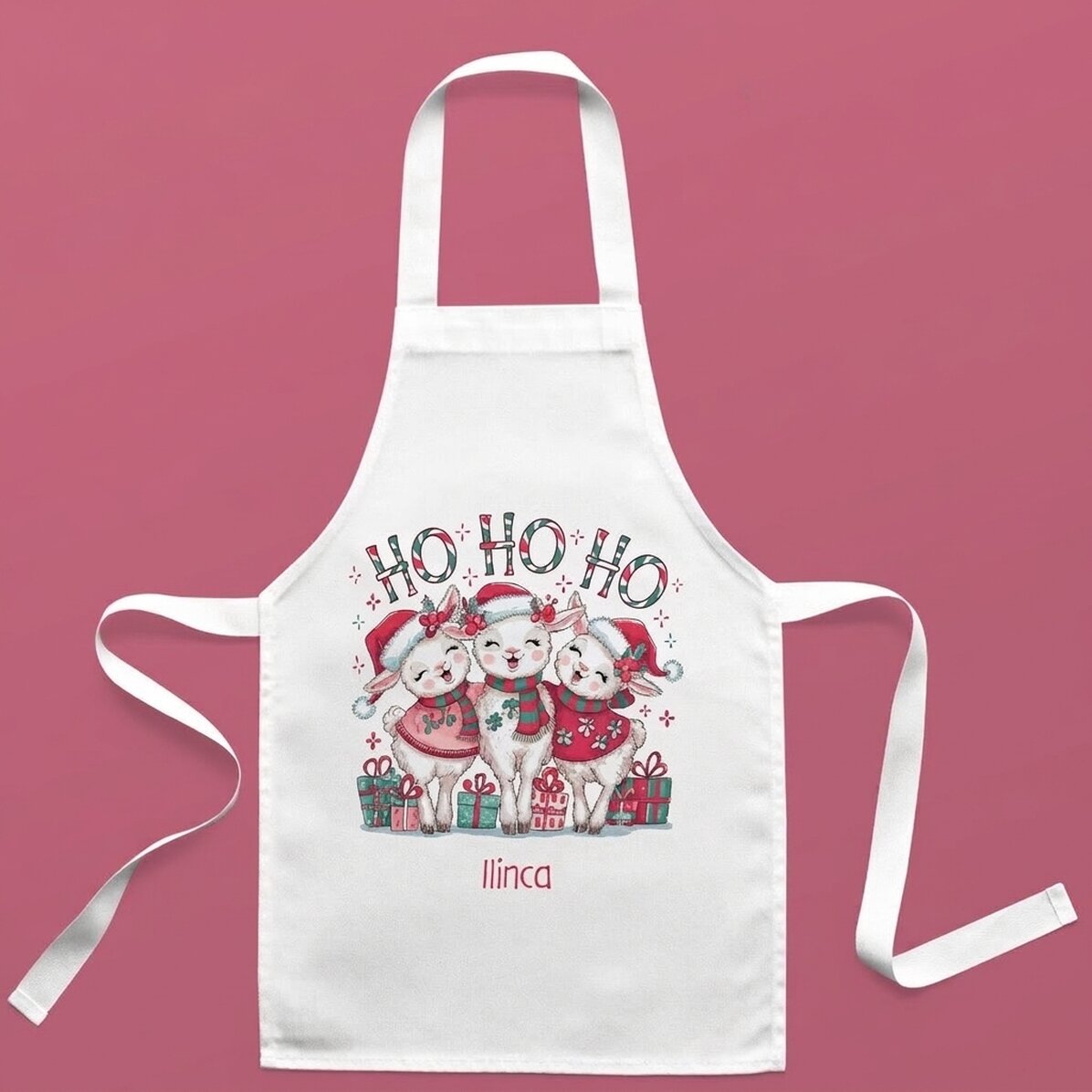 Personalisierte Kindersorte mit Text – HO HO HO!