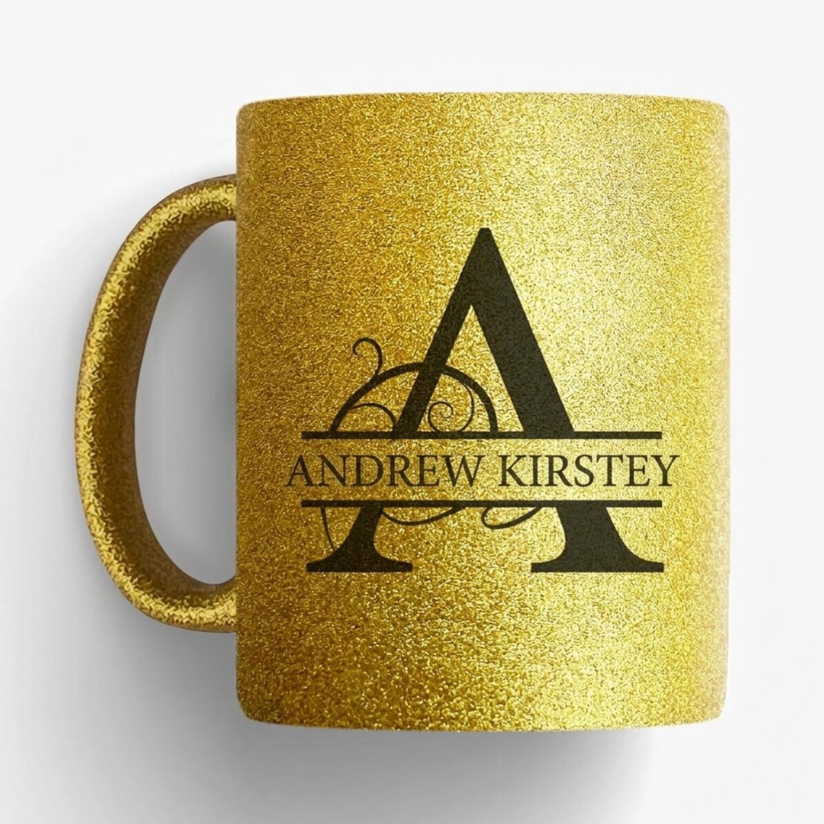 Personalisierte Tasse mit Monogramm