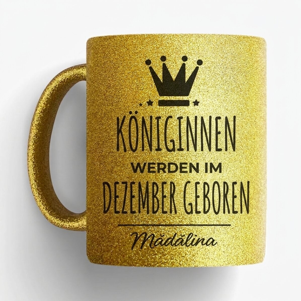 Personalisierte Tasse mit Text – Queens