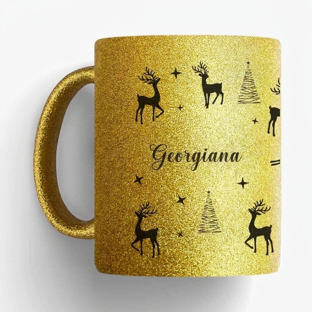 Personalisierte Tasse mit Text – Weihnachten